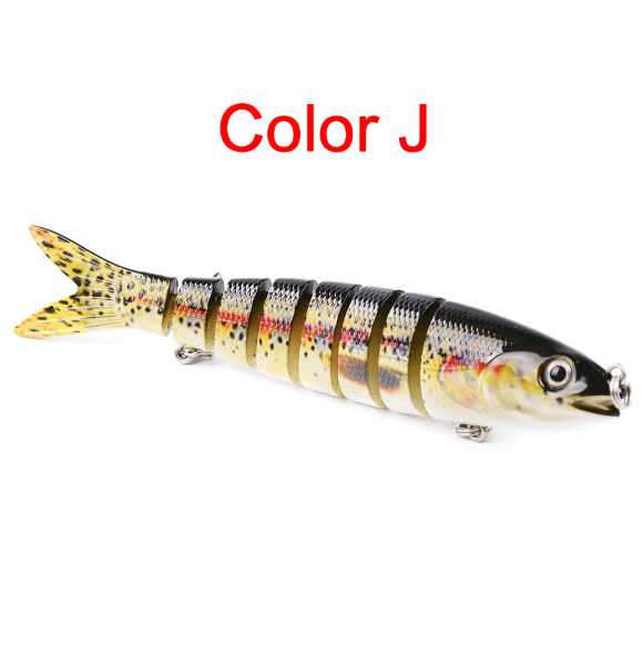 Pike Fishing Lures Artificial Multi Jointed Sections Hard Bait Trolling Pike Carp Fishing Tools Pike Fishing Lures Artificial Multi Jointed Sections Hard Bait Trolling Pike Carp Fishing Tools